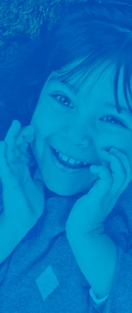 Niña sonriendo